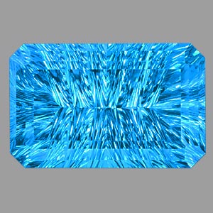 Swiss Blue Topaz gemstone