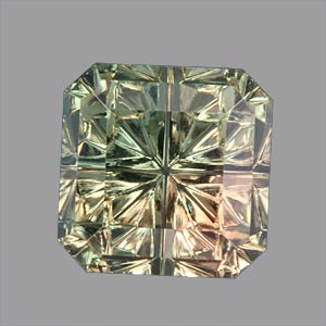 Bicolor Tourmaline gemstone