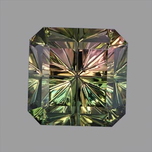 Bicolor Tourmaline gemstone