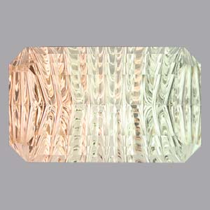 Bicolor Tourmaline gemstone