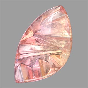 Bicolor Tourmaline gemstone