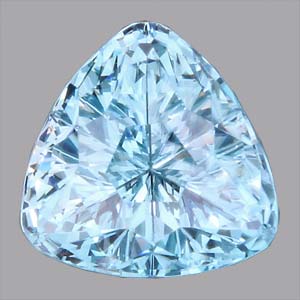 Blue Zircon gemstone