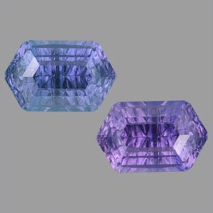 Color Change Sapphire gemstone