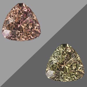 Color Change Montana Sapphire gemstone