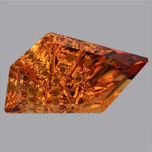  Citrine gemstone