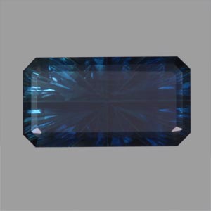 Blue Parti Color Australian Sapphire gemstone