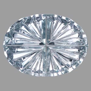 Gray Blue Montana Sapphire gemstone