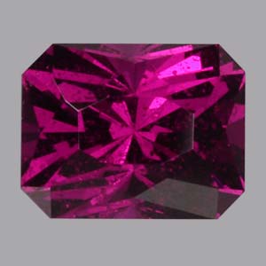 Purple Garnet gemstone