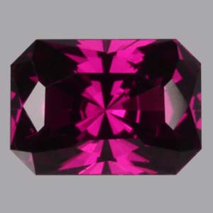 Purple Garnet gemstone