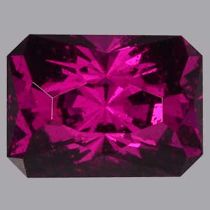 Purple Garnet gemstone