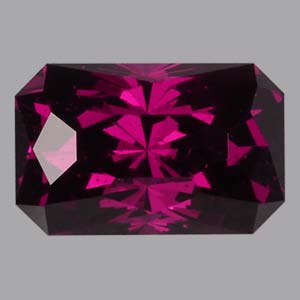 Purple Garnet gemstone