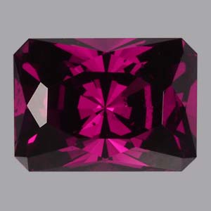 Purple Garnet gemstone