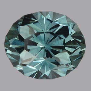 Green/Blue Montana Sapphire gemstone