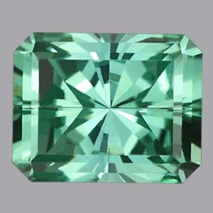 Mint Tourmaline gemstone