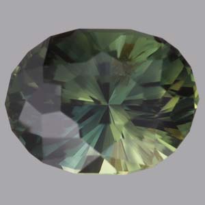 Green Australian Sapphire gemstone