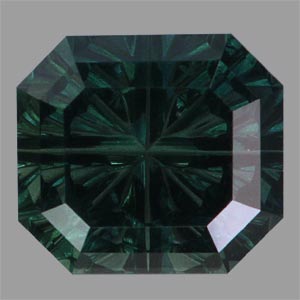 Dark Green Australian Sapphire gemstone