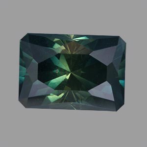 Green Australian Sapphire gemstone