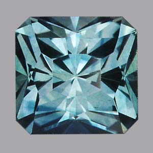 Blue Green Montana Sapphire gemstone