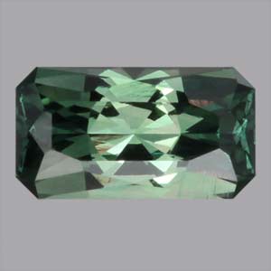 Green Australian Sapphire gemstone