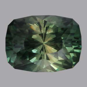 Green Australian Sapphire gemstone