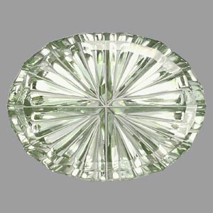 Light Green Montana Sapphire gemstone