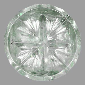 Light Green Montana Sapphire gemstone