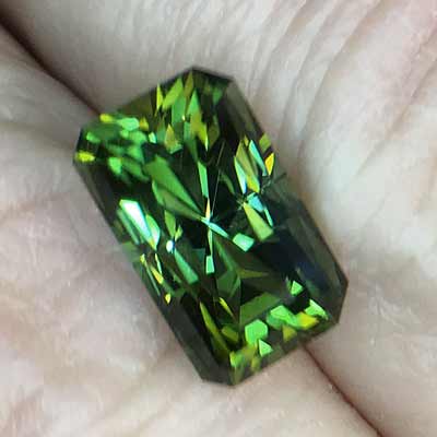 Green Tourmaline gemstone