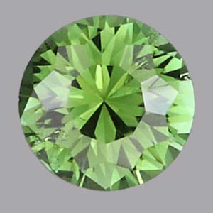 Green Tourmaline gemstone