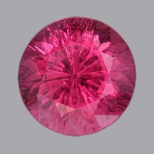 Hot Pink Tourmaline gemstone