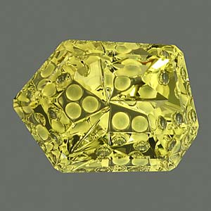 Lime Citrine gemstone