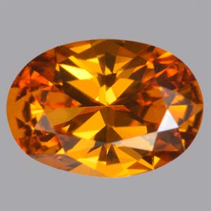  Mandarin Garnet gemstone