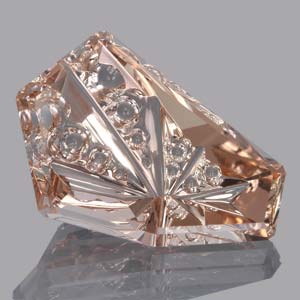  Morganite gemstone