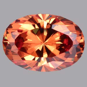 Orange Zircon gemstone