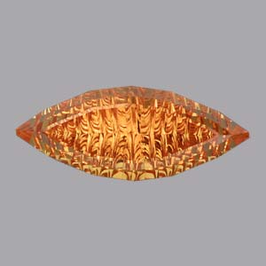 Orange/Brown Sapphire gemstone