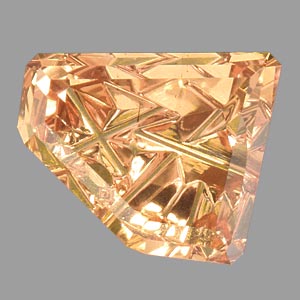 Orange/Yellow Sapphire gemstone
