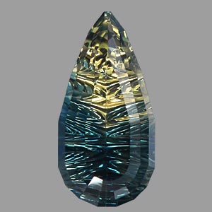 Parti Color Australian Sapphire gemstone
