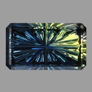 Parti Color Australian Sapphire gemstone