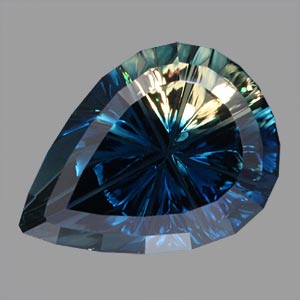 Parti Color Australian Sapphire gemstone