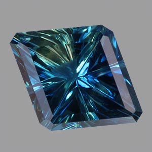 Parti Color Australian Sapphire gemstone