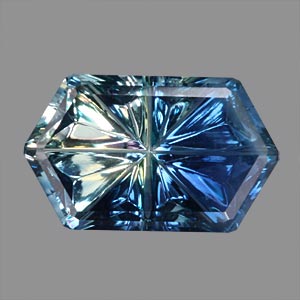 Parti Color Australian Sapphire gemstone