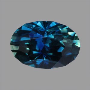 Teal Parti Color Australian Sapphire gemstone