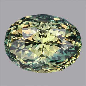 Parti Color Australian Sapphire gemstone