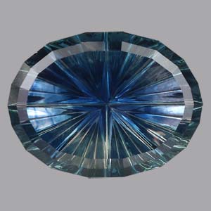 Parti Color Montana Sapphire gemstone