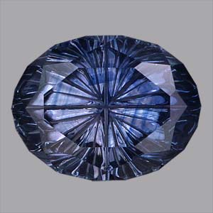 Parti Color Montana Sapphire gemstone