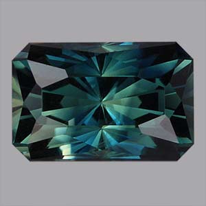 Parti Color Australian Sapphire gemstone