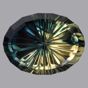 Parti Color Australian Sapphire gemstone