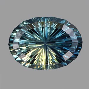 Parti Color Australian Sapphire gemstone