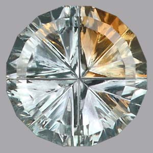 Parti Color Montana Sapphire gemstone