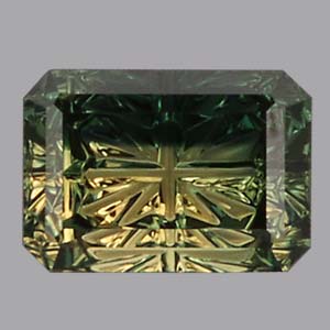 Parti Color Sapphire gemstone