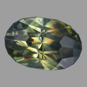 Parti Color Sapphire gemstone